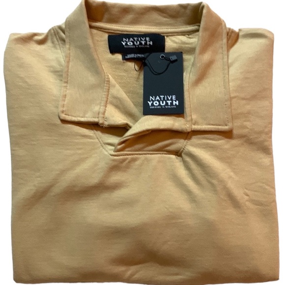 NWT Native Youth England sweatshirt men/Women front pocket v-neck size M & L - Picture 10 of 10